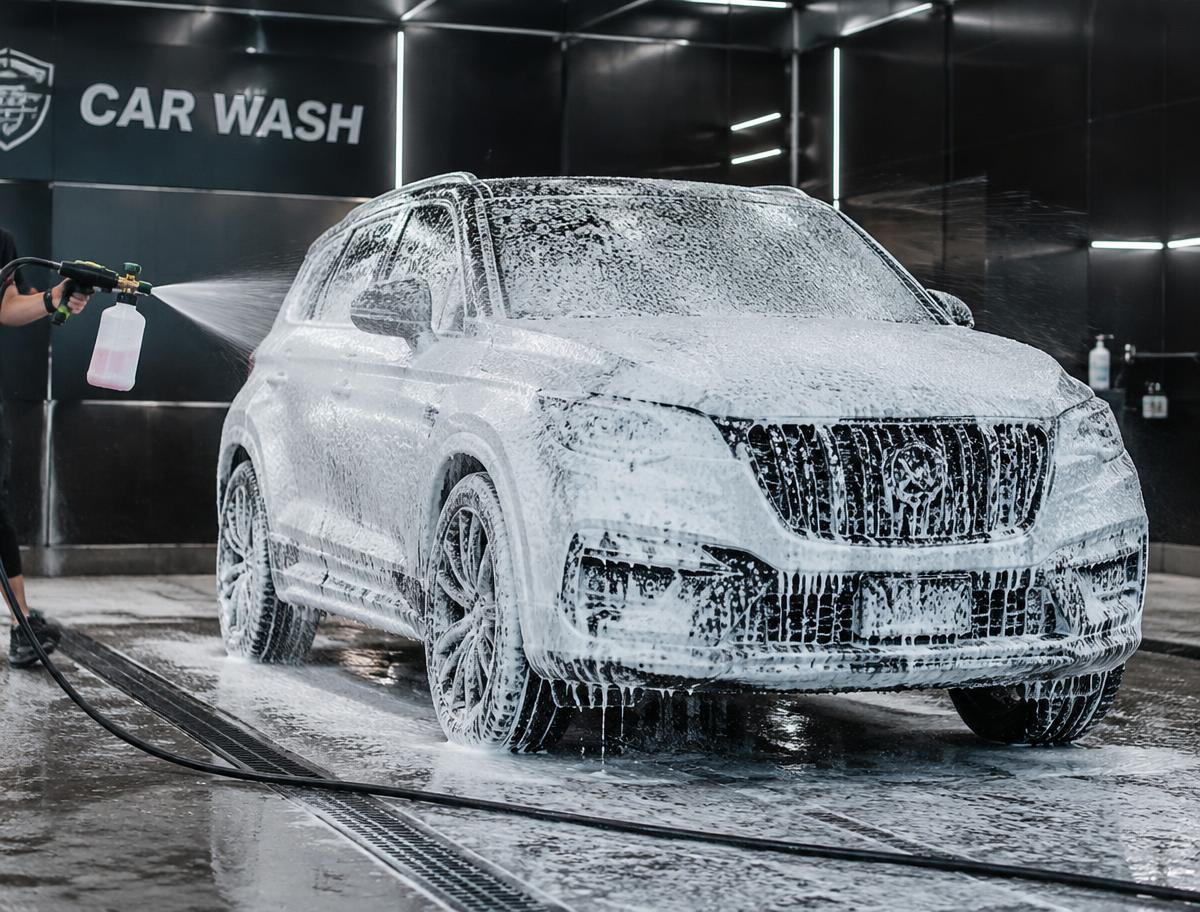 Snow-foam pre-wash
